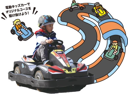 電動キッズ自動車
